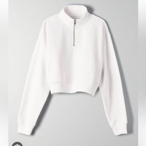 Cropped Quarter Zip